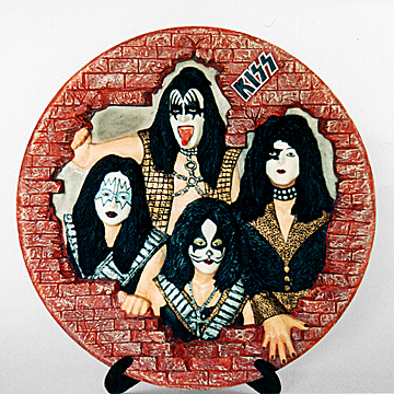 kiss band without makeup. 3D KISS Plate: [Click To View]