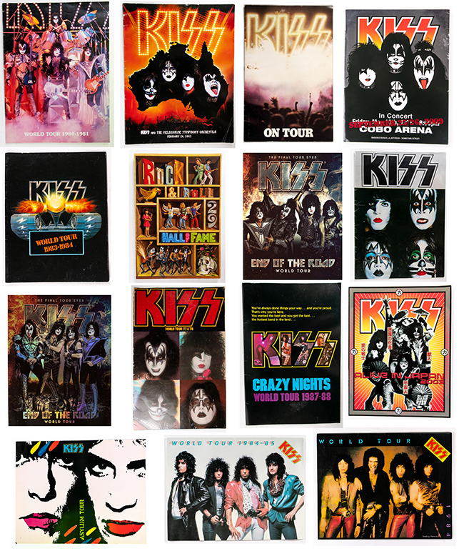KISS Tourbook Collection at Kiss Asylum