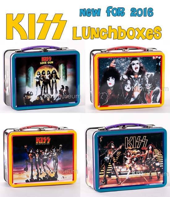 Whats New In Kiss Collecting Kiss Lunch Boxes For 2016 Kiss Asylum 
