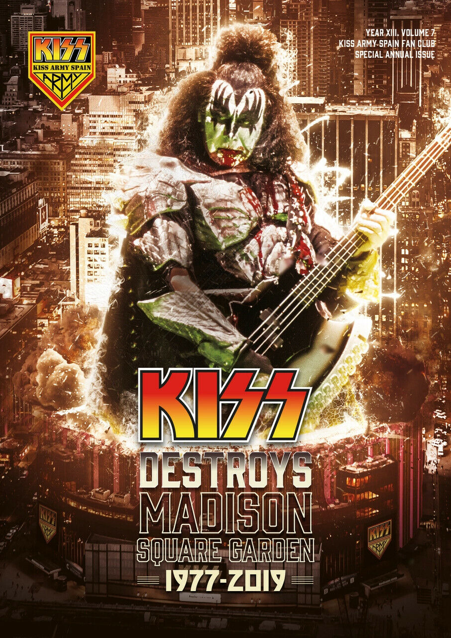KISS Destroys Madison Square Garden book Kiss Asylum